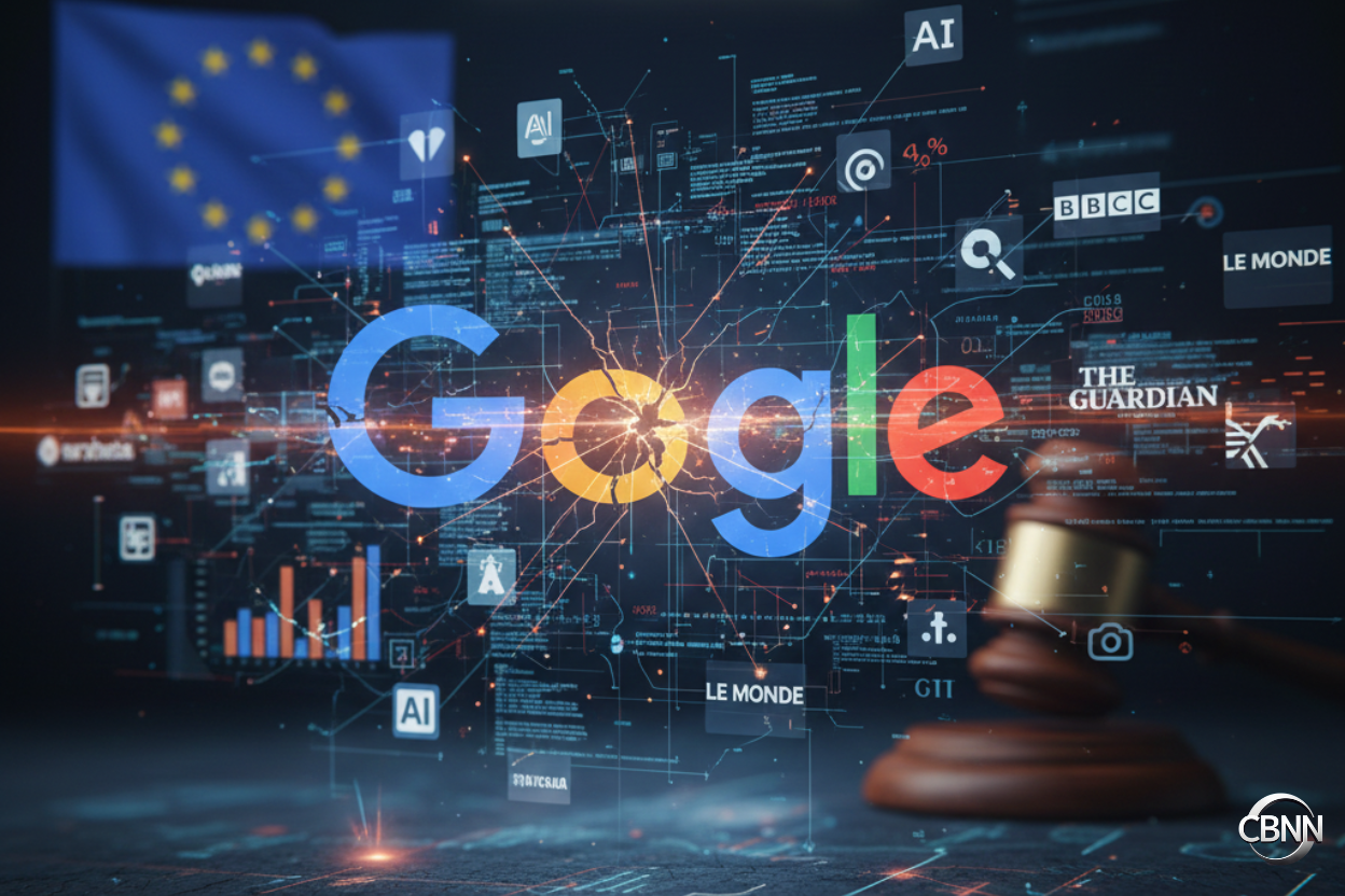 CBNN | UE investiga Google por uso de conteúdo em IA